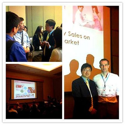 鉆石小鳥全球裸鉆資源&原石采購部總監(jiān)王挹純在香港珠寶展專業(yè)論壇上就“如何在中國電子商務(wù)市場快速運營一個成功的珠寶品牌”進行了演講。